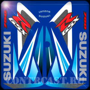 sticker for motorcycle SUZUKI GSX-R 750 2006