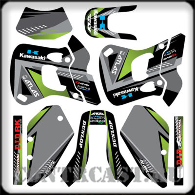 Kawasaki KDX250R 1991-1995 decals set