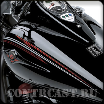 sticker on the tank Kawasaki VN9000 2009