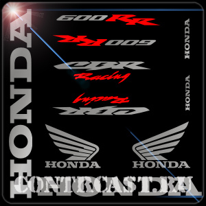 2006 CBR 600RR Honda stickers