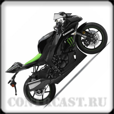 Kawasaki ZX-6R Ninja 2009 "Monster energy"