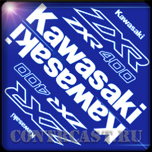 sticker_set for motorcycle Kawasaki ZXR 400