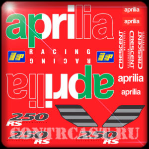 Aprilia RS stickers