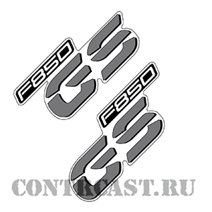 Sticker on BMW F850GS