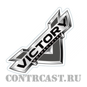 sticker on the tank Victory motorcycle